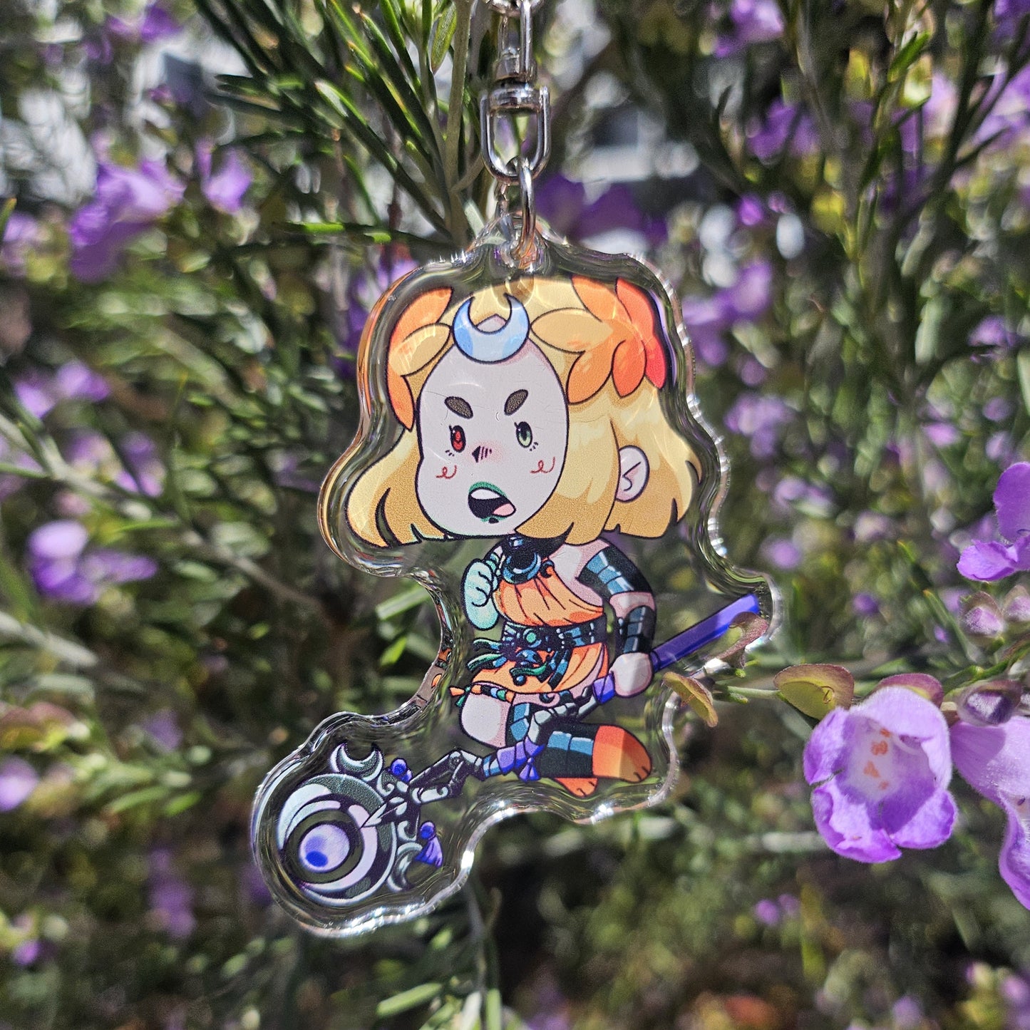 Hades 2 Melinoe 2.5" Charm by Kaiioju