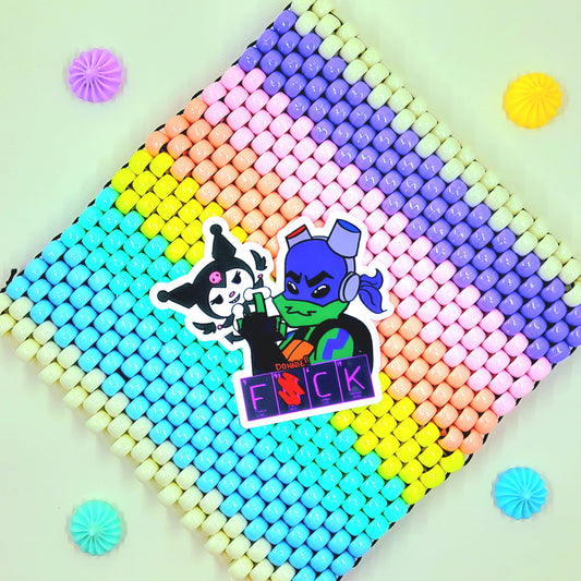 TMNT x Sanrio stickers by fromhilltovale