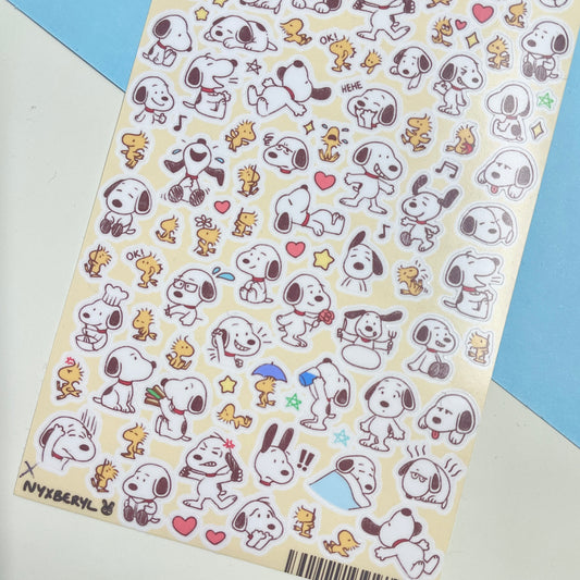 Mini snoops sheet by nyxberyl