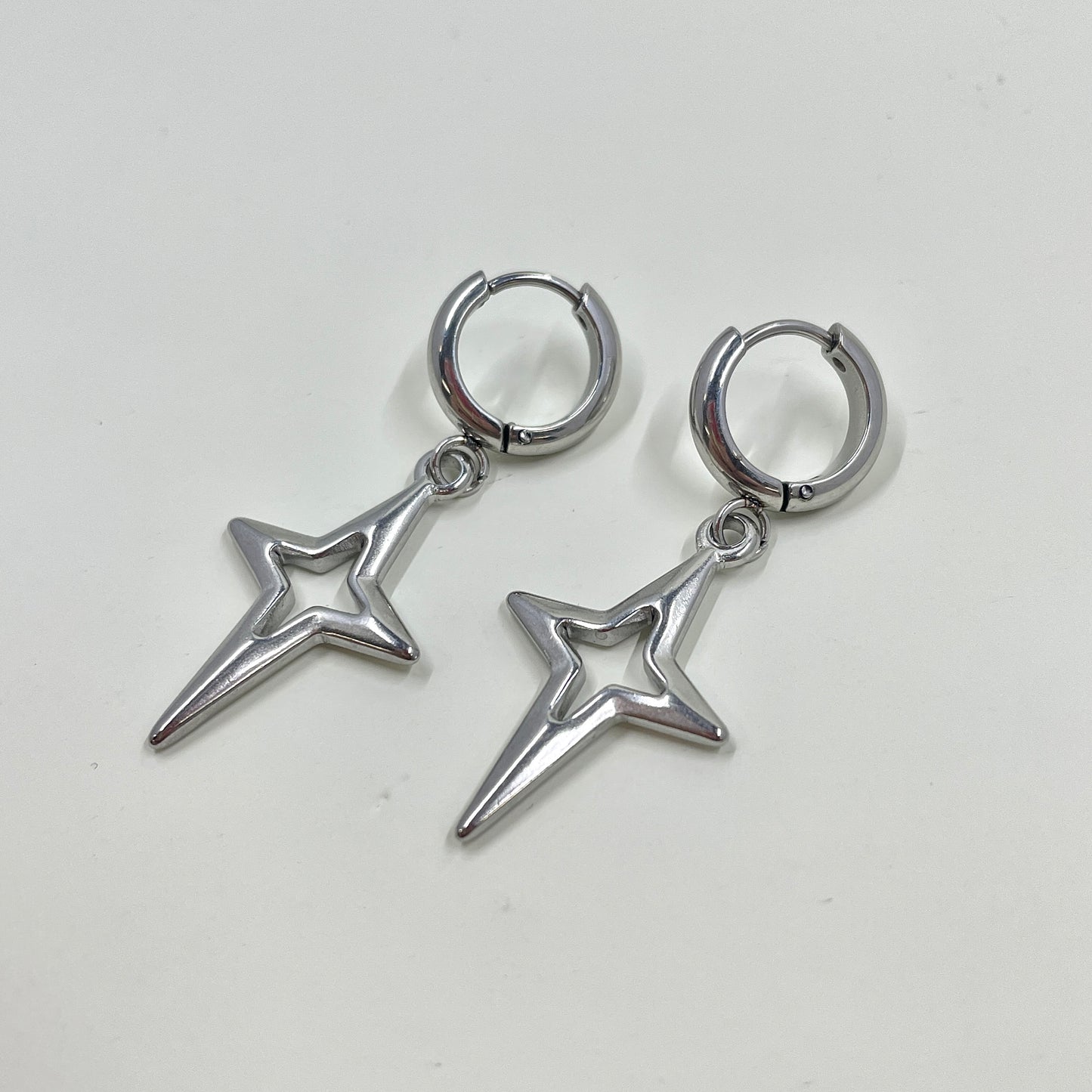 Sparkle Star Earrings by Kitz Wurld