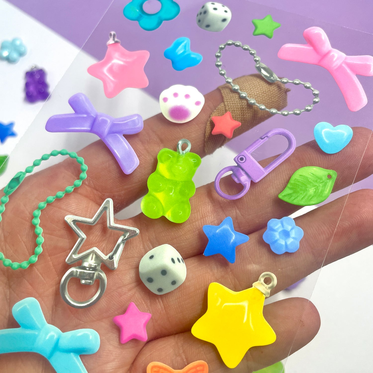 Beads & Charms V2 Sticker Sheet by Kitz Wurld