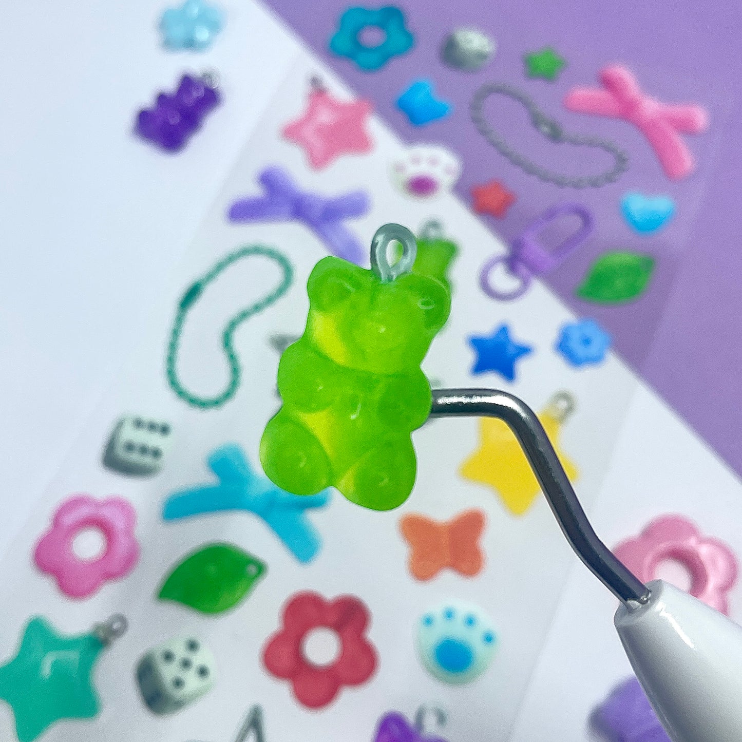 Beads & Charms V2 Sticker Sheet by Kitz Wurld