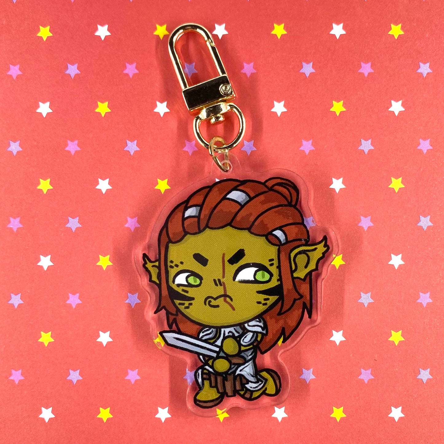 Baldur's Gate 3 Lae'Zel Charm by Kitzchky