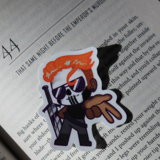 Gideon Nav Die-Cut Sticker by Kaiioju