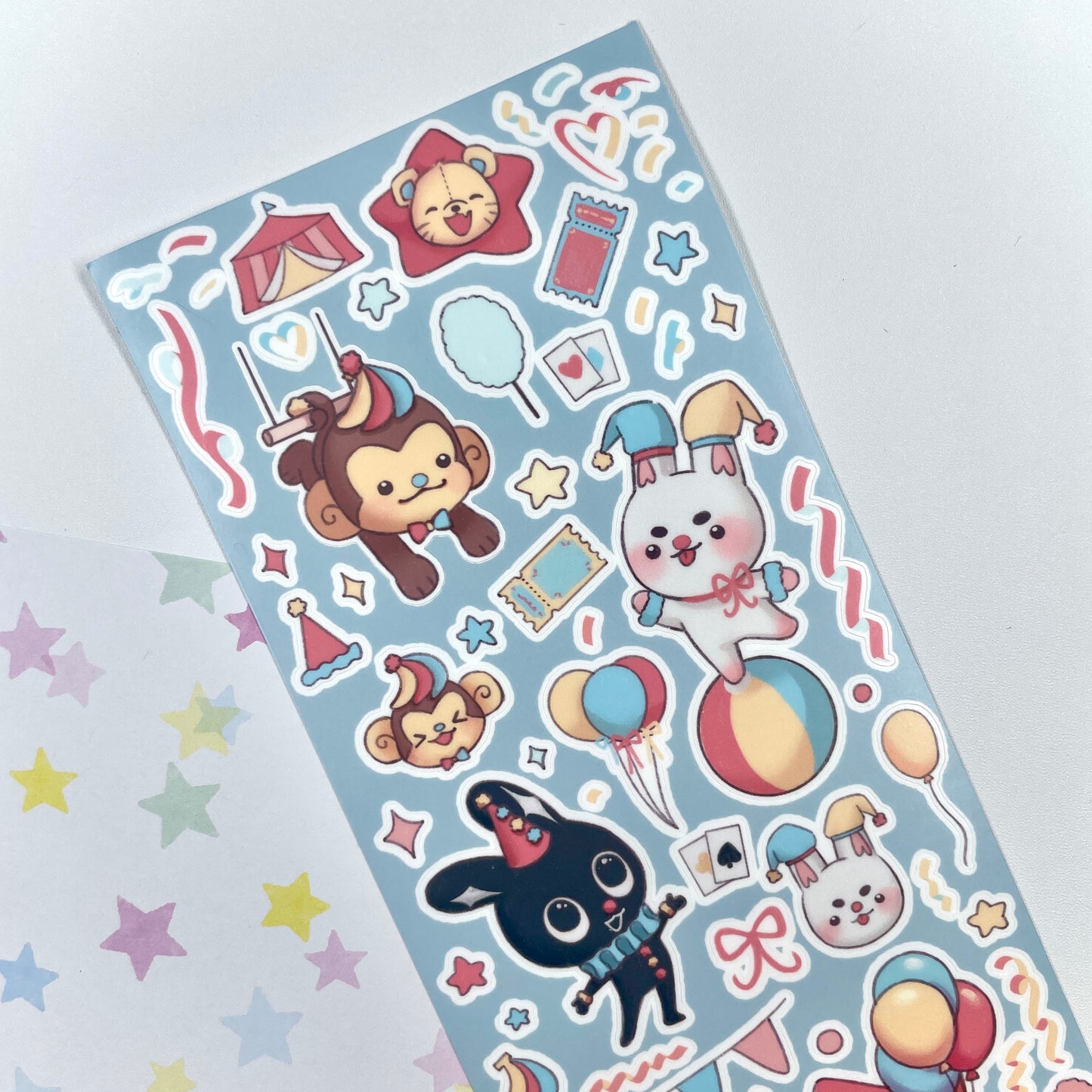The Carnival sticker sheet by nyxberyl