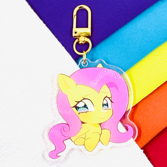 My Little Pony Acrylic Charm by myorri