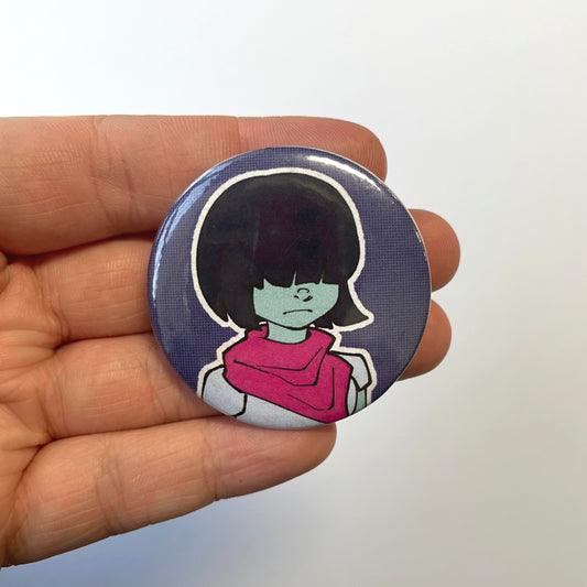 Deltarune Heroes Badges by FallowFrog