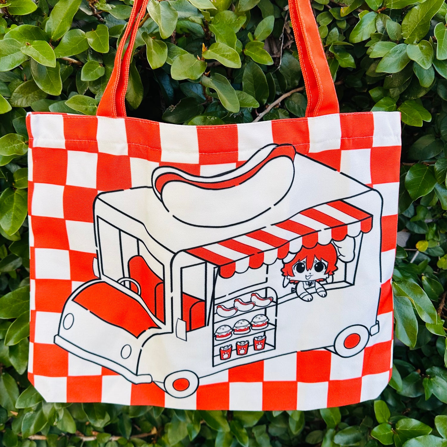 Hotdog Tote Bag by myorri