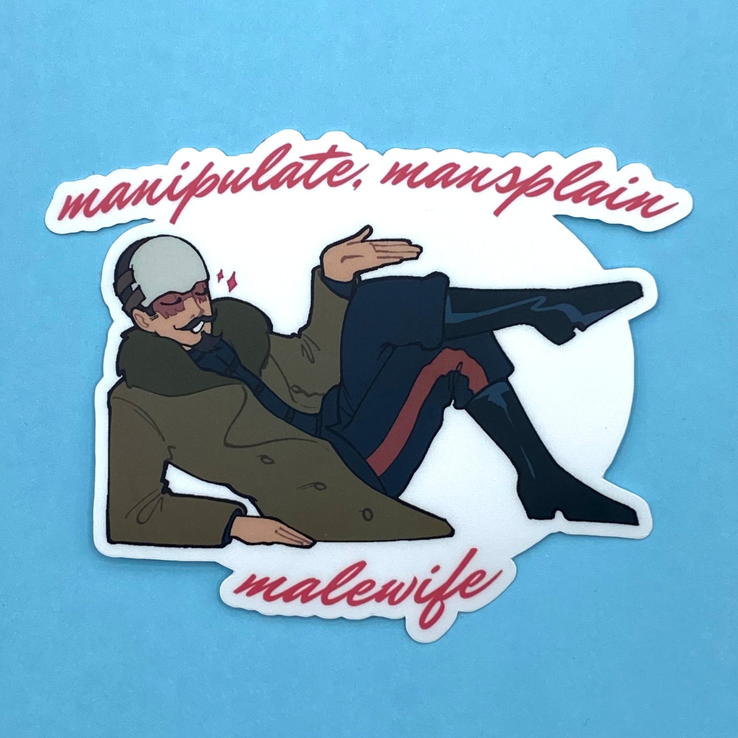Lieutenant Tsurumi Die-cut Sticker by FallowFrog