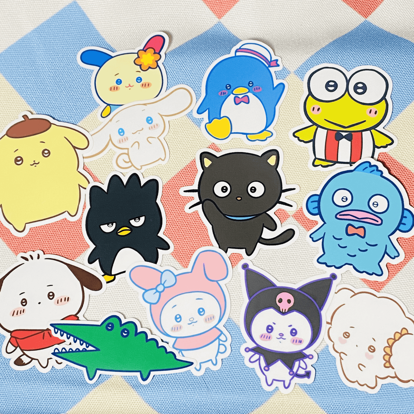Nanrio Die-Cut Stickers by nyxberyl