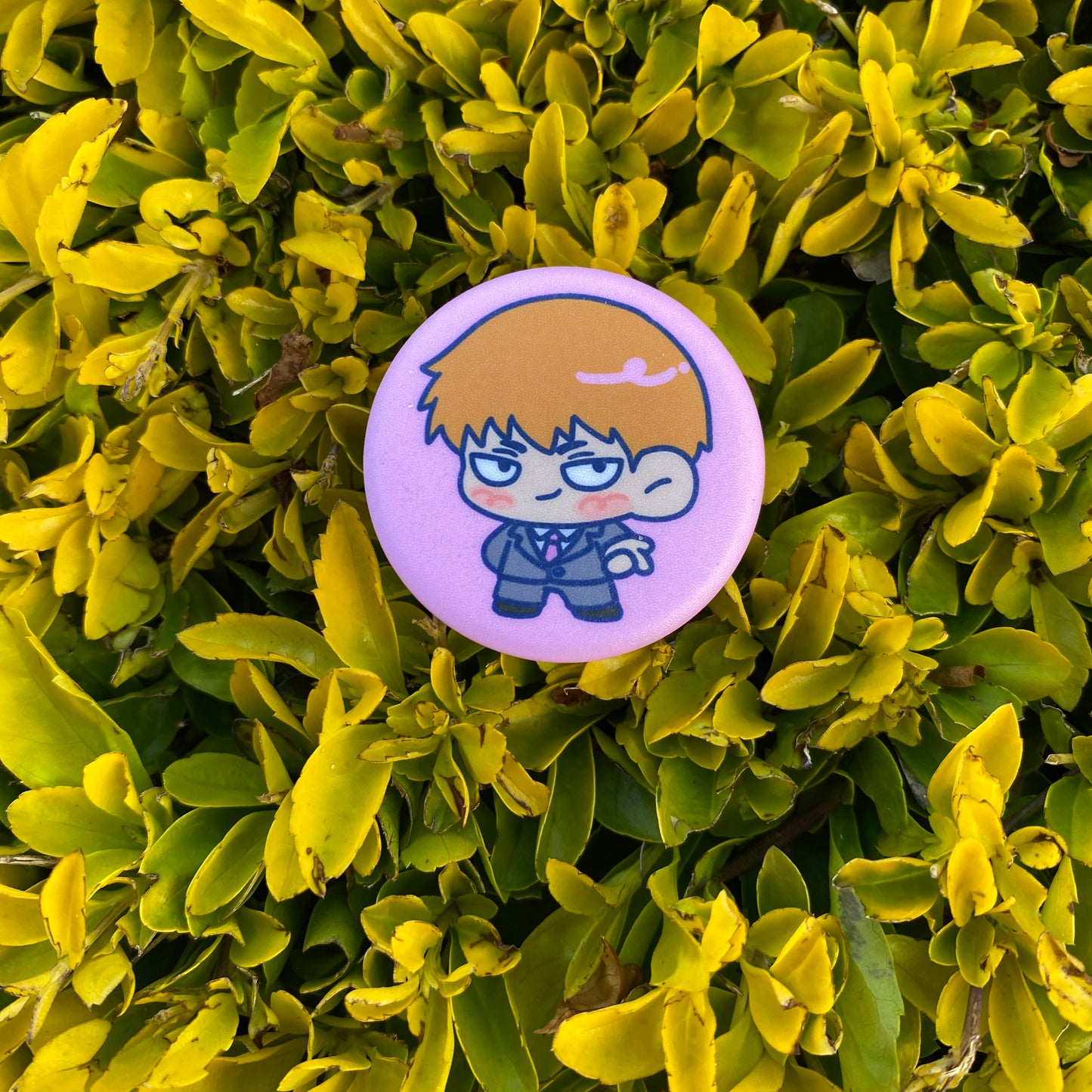 Mob Psycho 100 Badges by nyxberyl