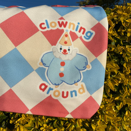 Clowning Around Totebag by nyxberyl