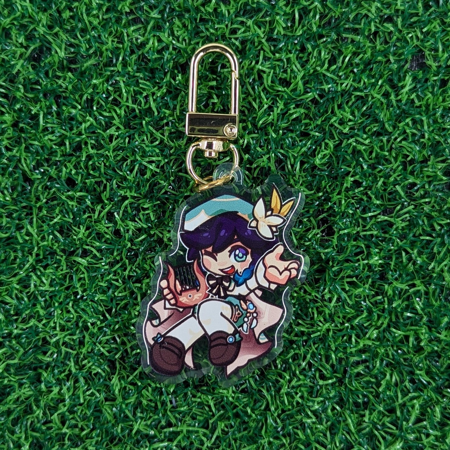 Genshin Acrylic Charms by actuallypunny