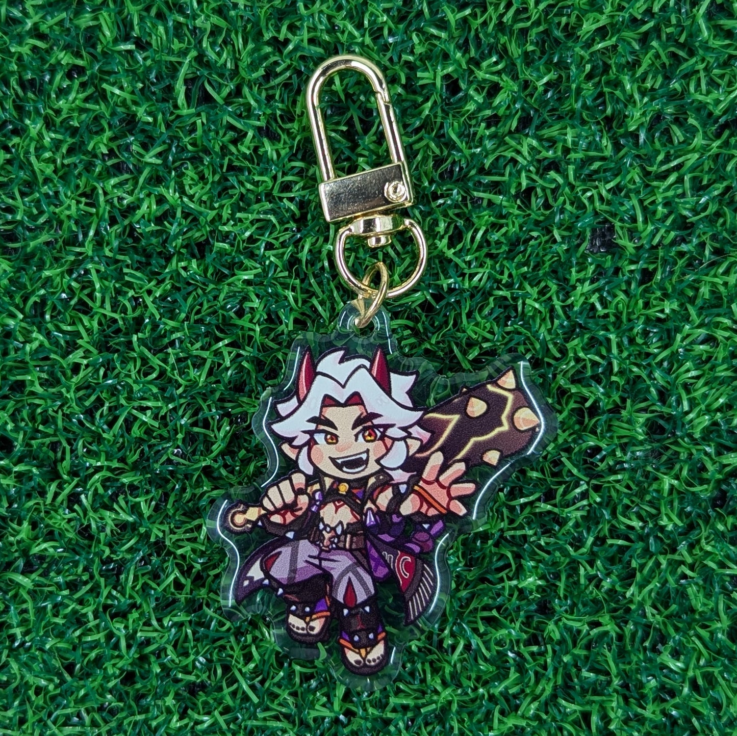 Genshin Acrylic Charms by actuallypunny