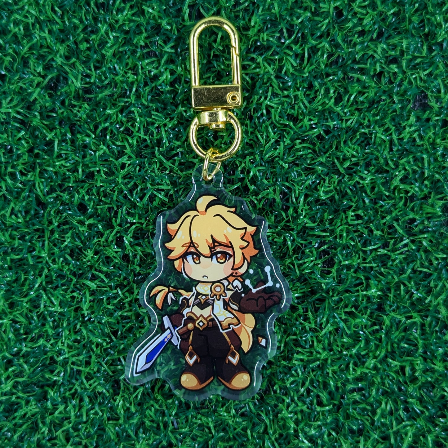 Genshin Acrylic Charms by actuallypunny