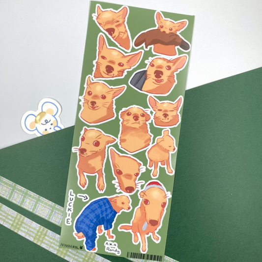 Luckie sticker sheet by nyxberyl
