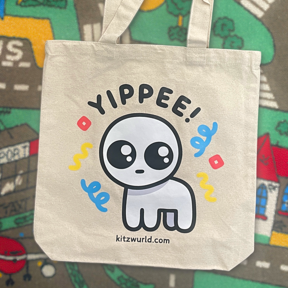 TBH / Autism Creature Tote Bag by Kitz Wurld