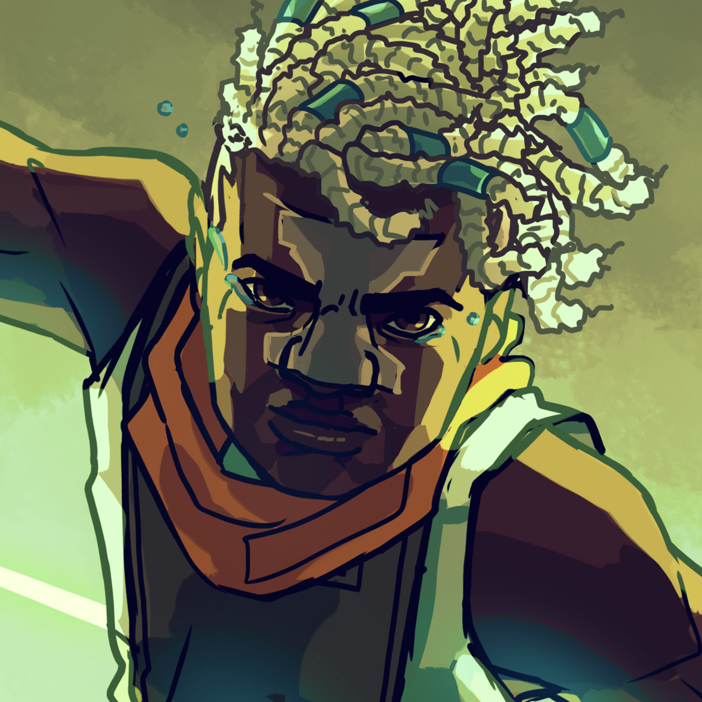 Ekko A4 Print by Jackaranda-Art