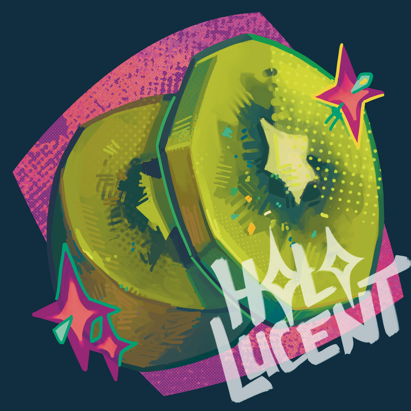 Fruit Stickers by Hololucent