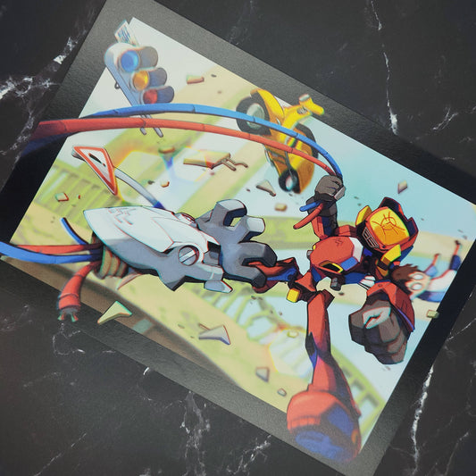 FLCL Canti A5 Print by thlurp
