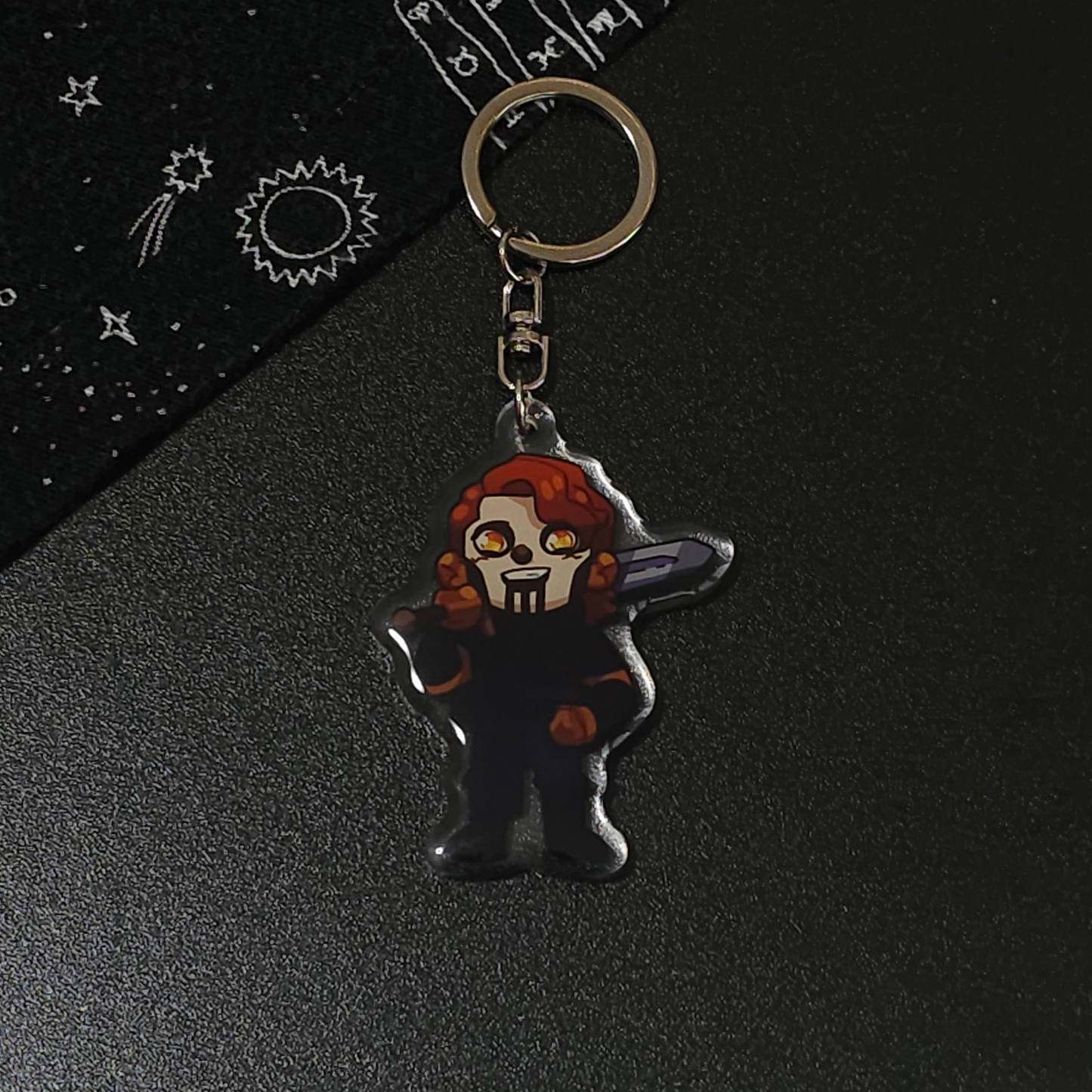 Gideon Chibi Charm by Jackaranda Art