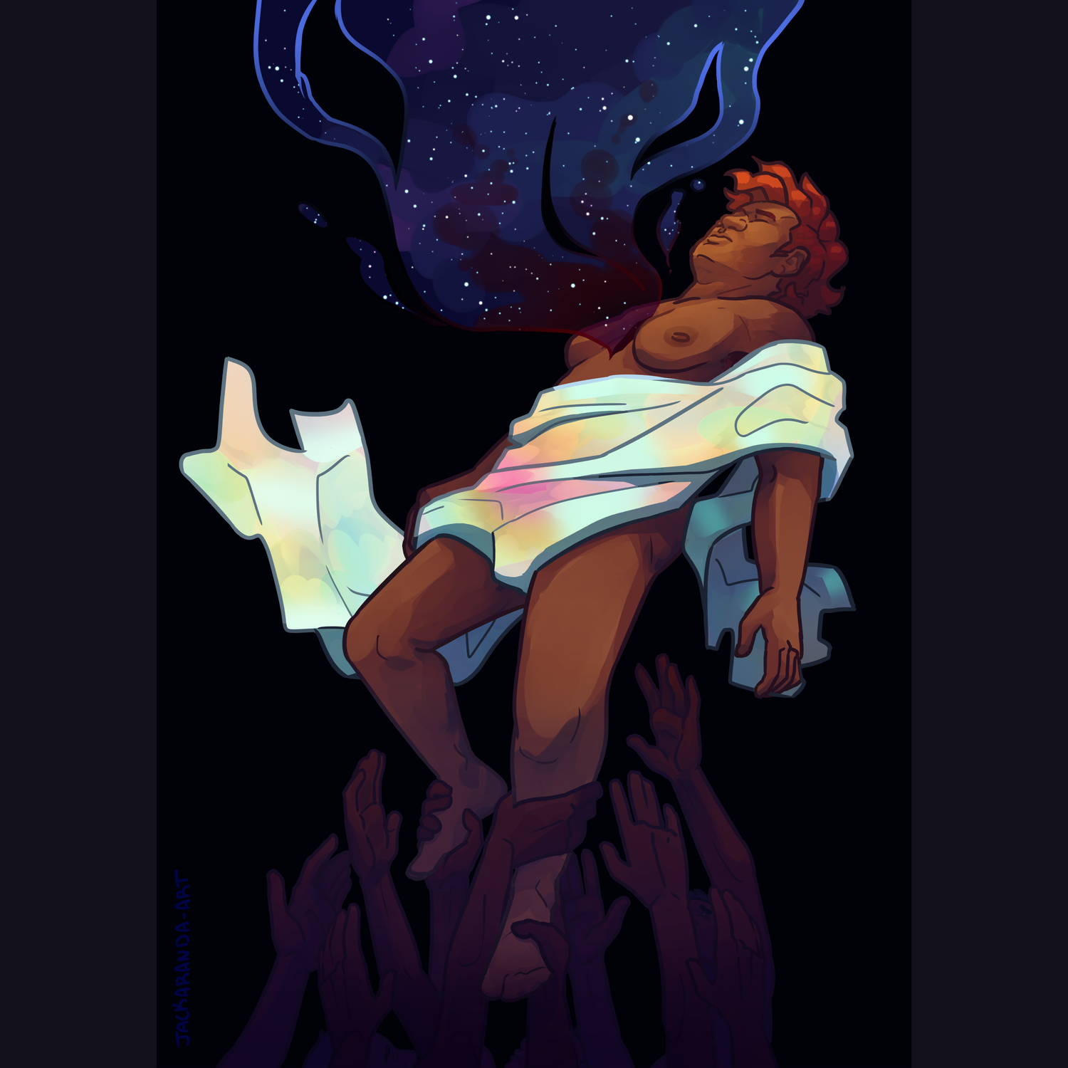 Gideon Limbo A4 Print by Jackaranda-Art