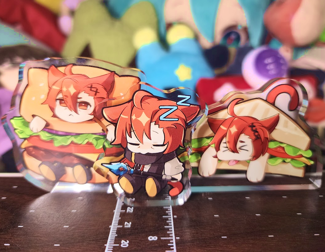 G'raha Tia Acrylic Block Standees by thlurp