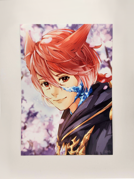 FFXIV Crystal Exarch A5 Print by thlurp