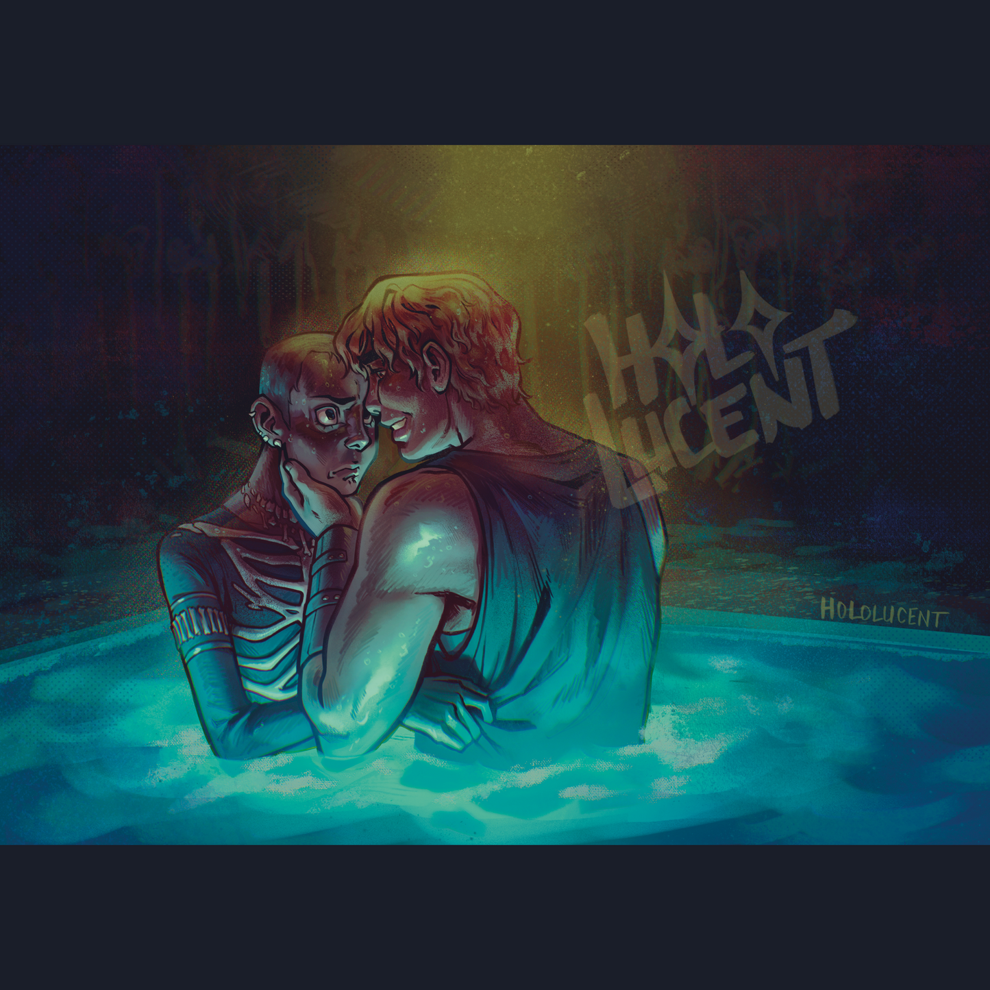 TLT Pool Print by Hololucent
