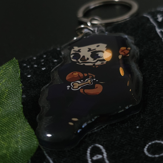 Harrowhark Chibi Charm by Jackaranda Art