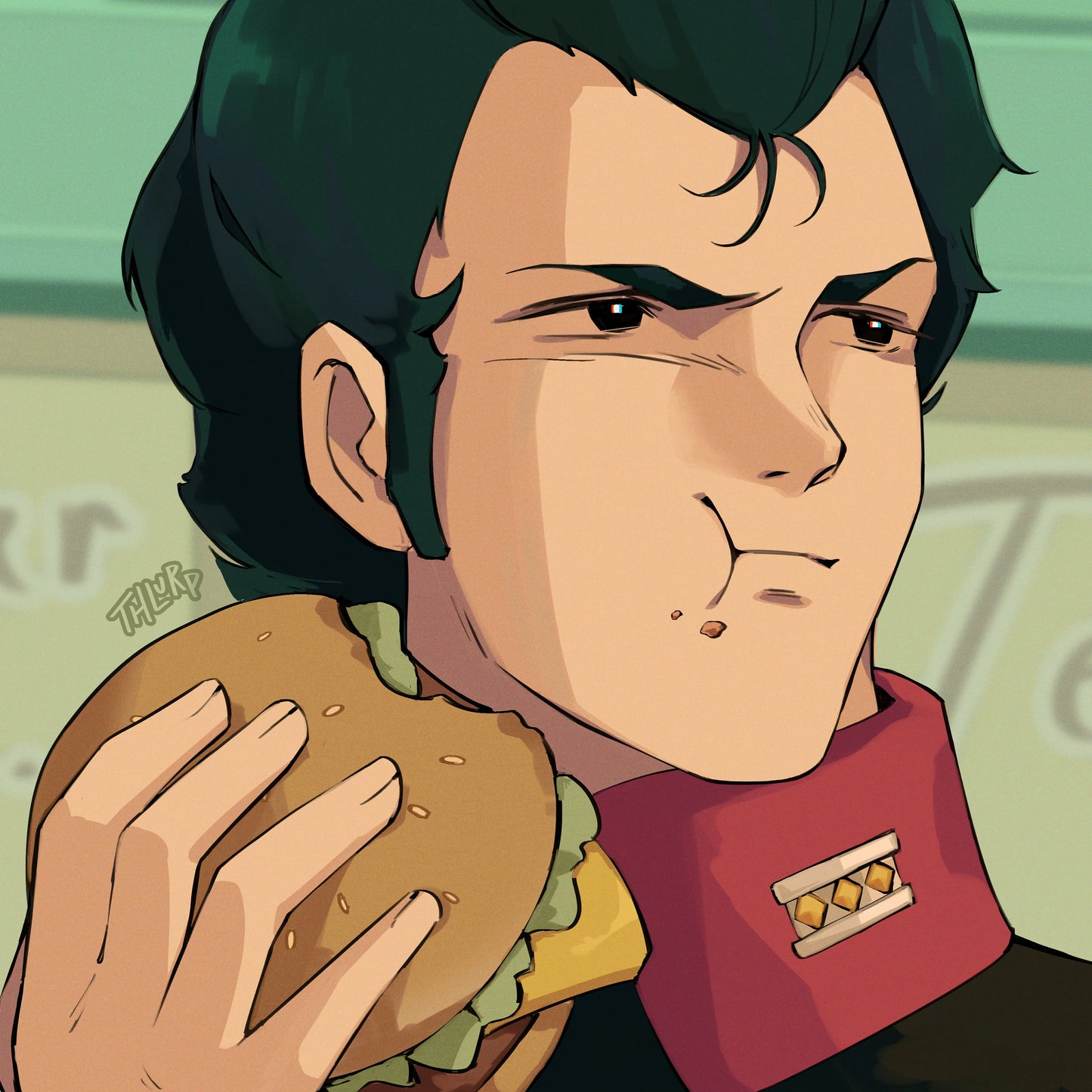 Gundam Square Postcard Prints by thlurp