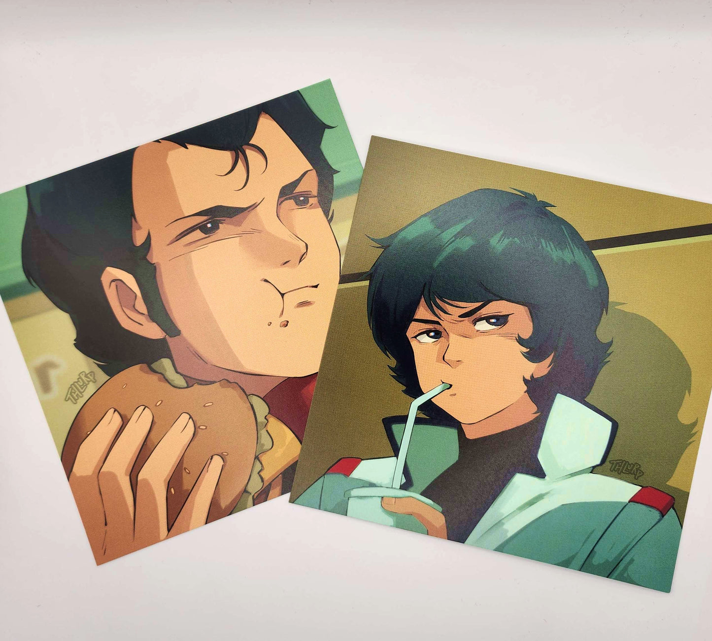Gundam Square Postcard Prints by thlurp