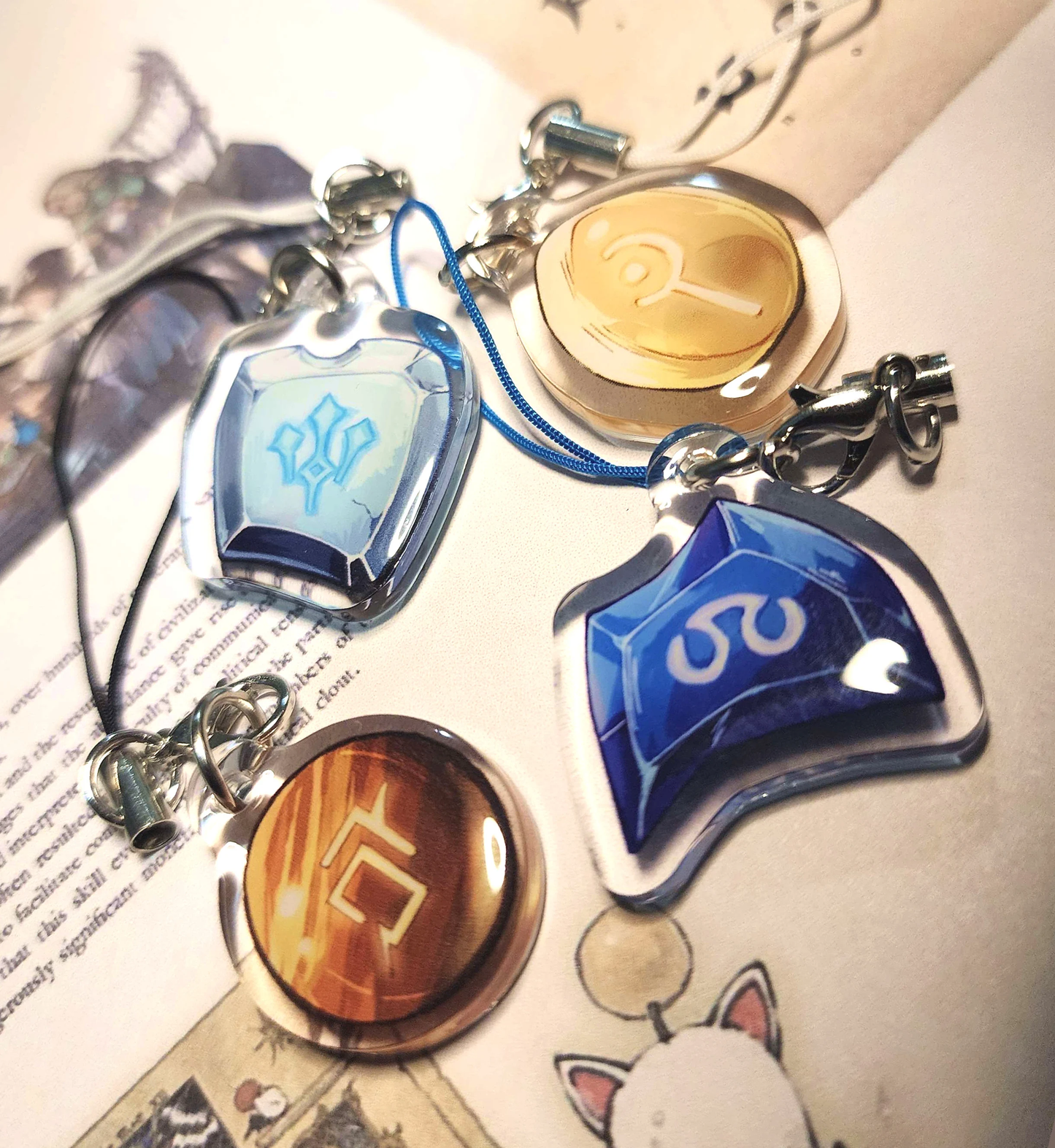 FFXIV Job Stone Phone Charms by thlurp