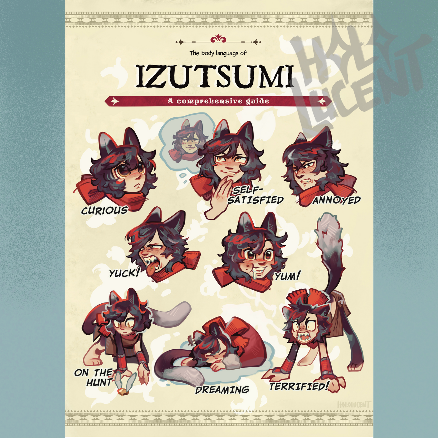 Izutsumi Print by Hololucent