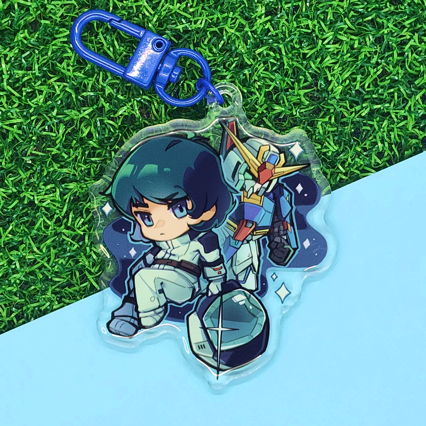 Kamille & Zeta Acrylic Charm by thlurp