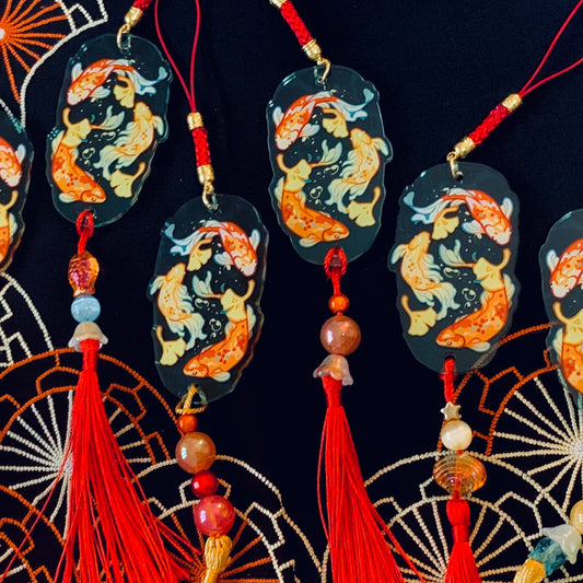 Koi Tassel Charm by Hololucent