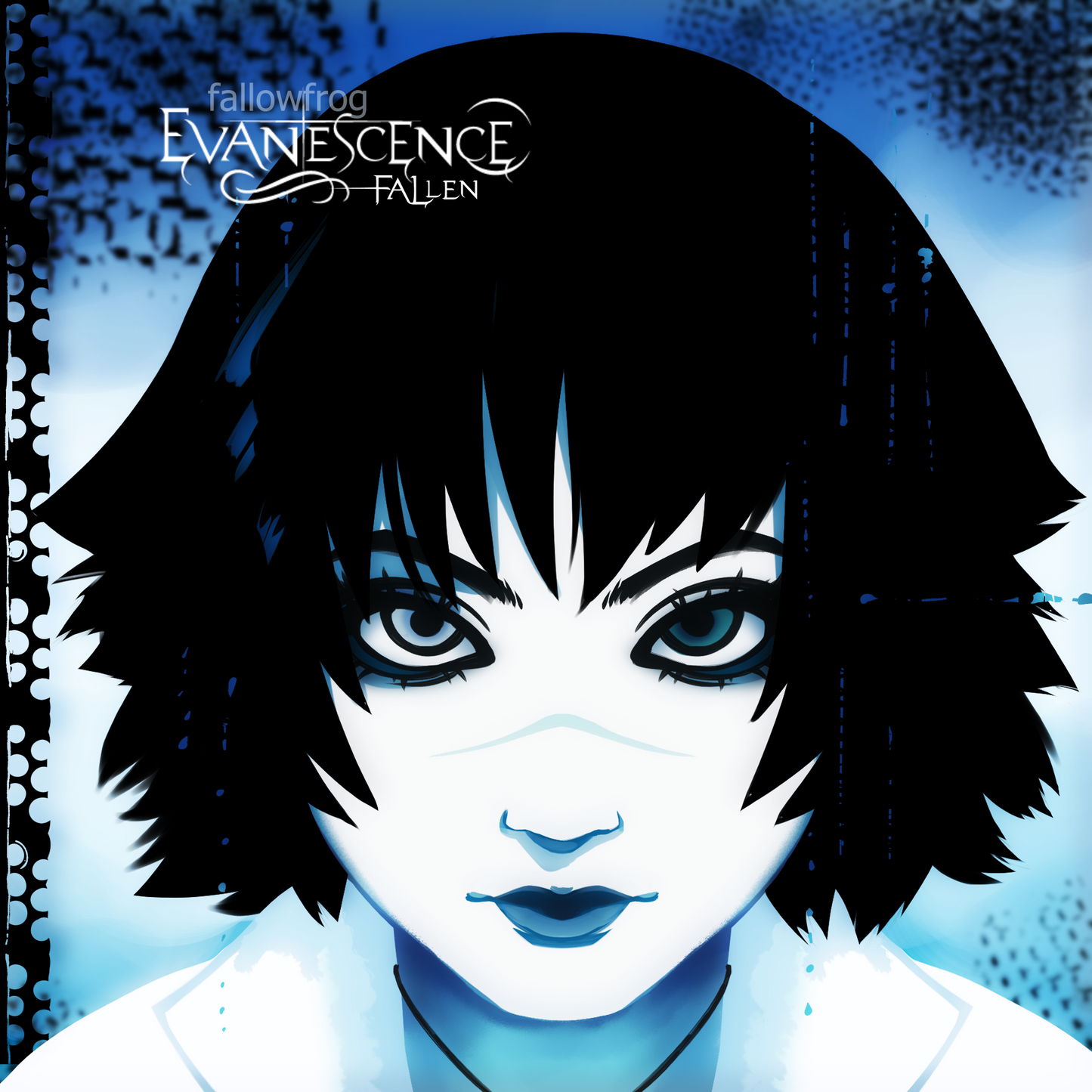 Devil May Cry Lady + V Evanescence Square Print by FallowFrog