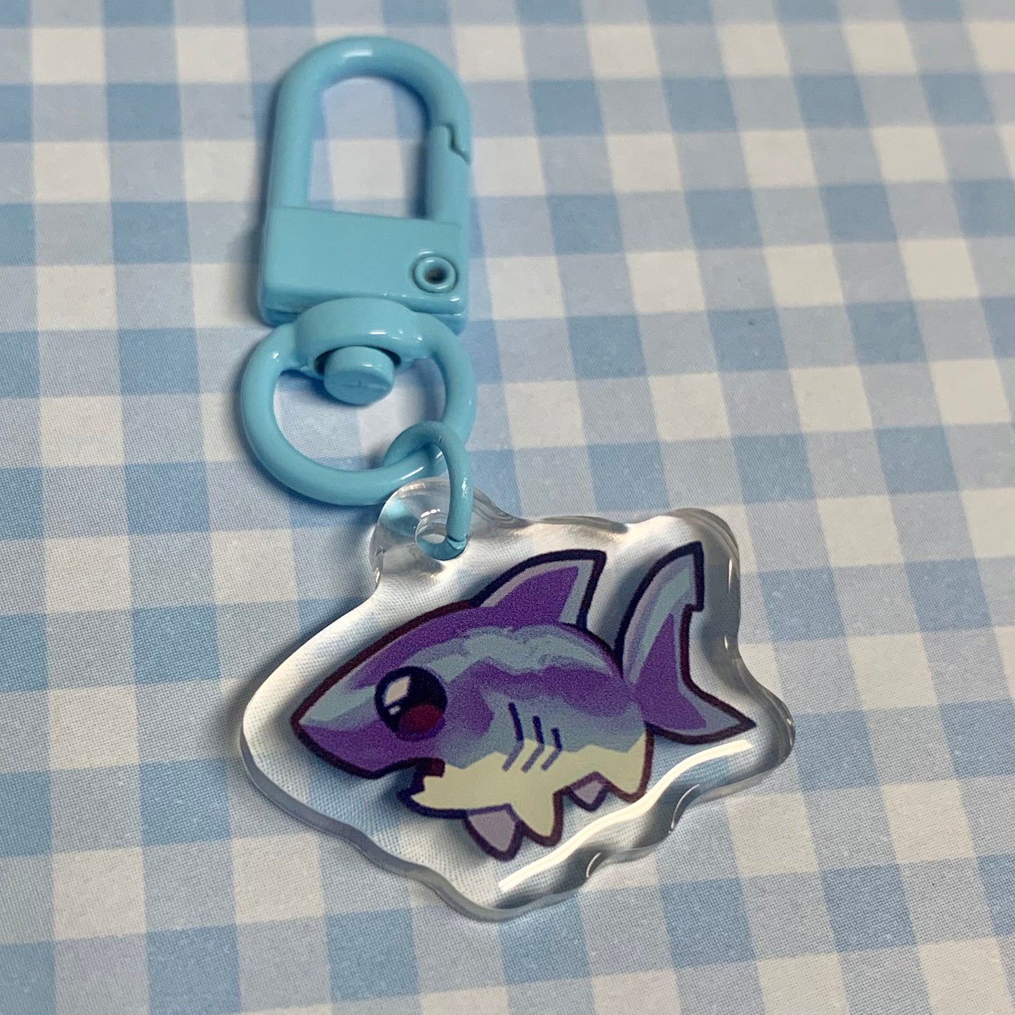 Tiny Shark Charm by Hololucent