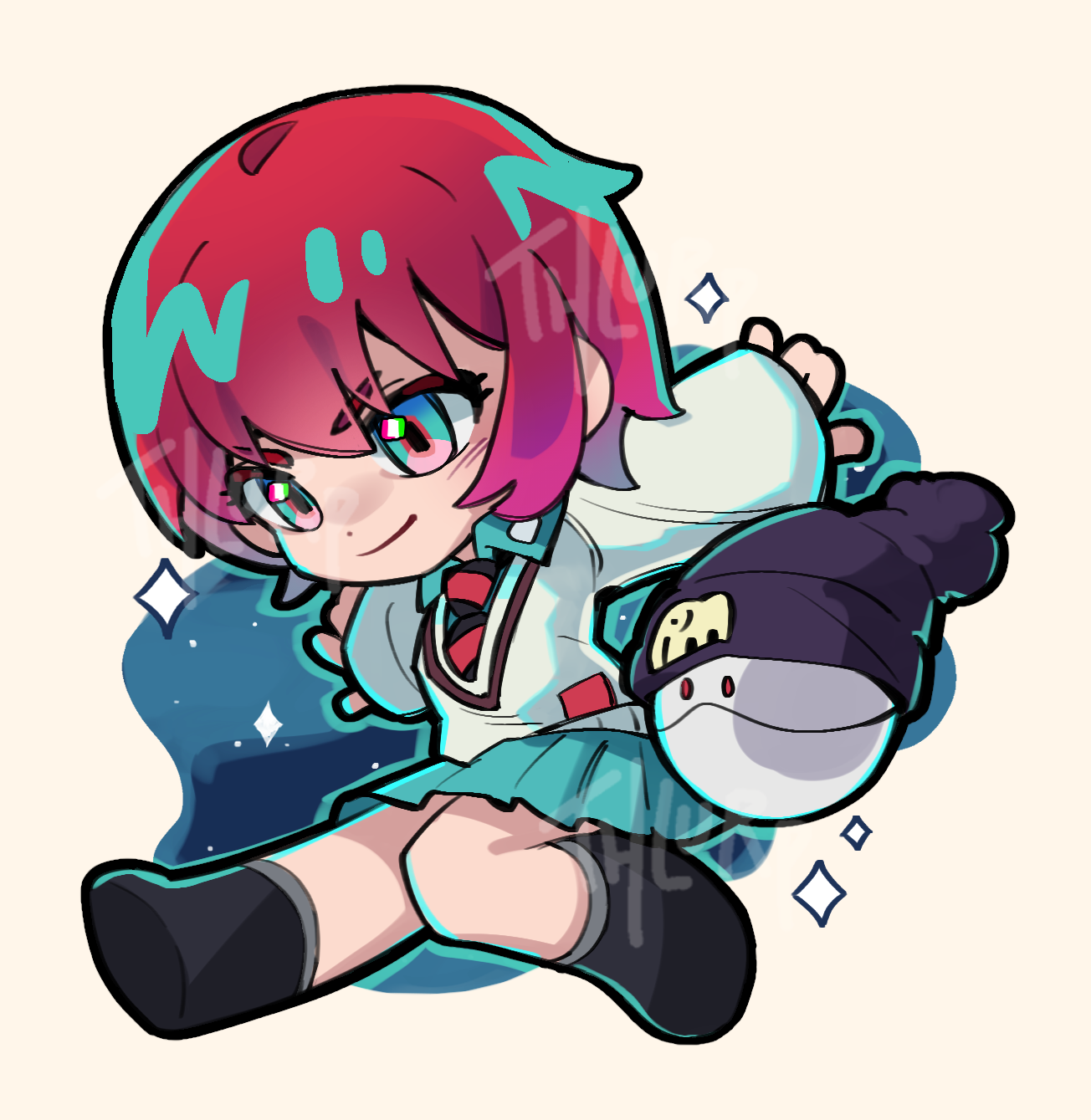 Machu Acrylic Charm by thlurp
