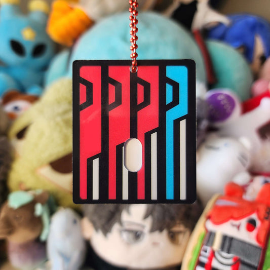 Moogle Mini Photocard Holder Charm by thlurp