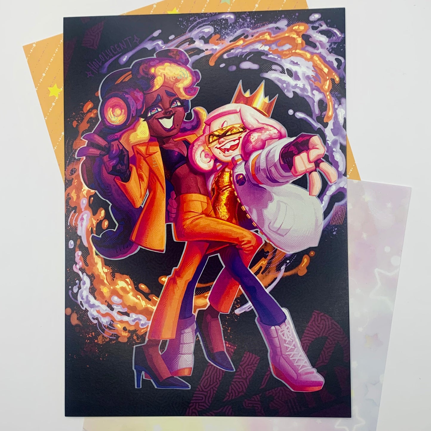 Off The Hook Print by Hololucent