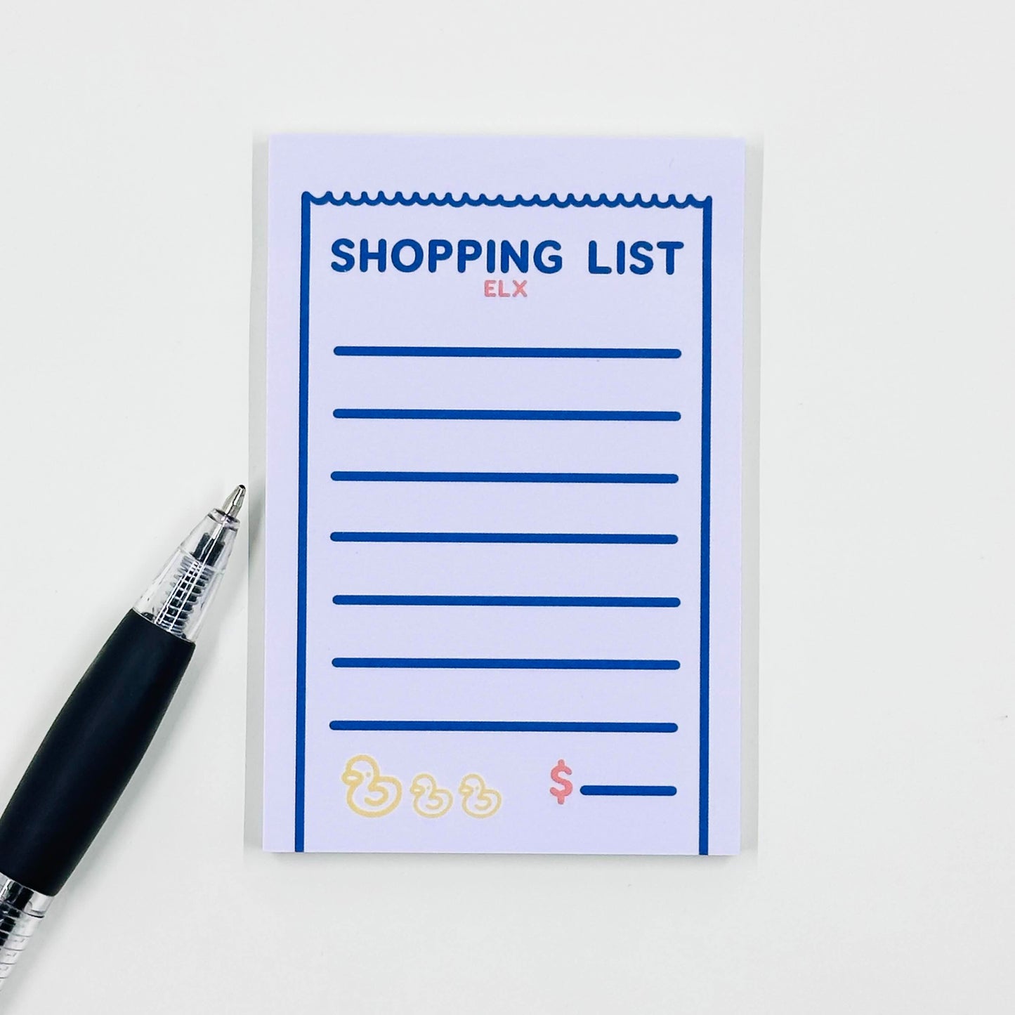 Shopping List Rectangle Sticky Notes by myorri