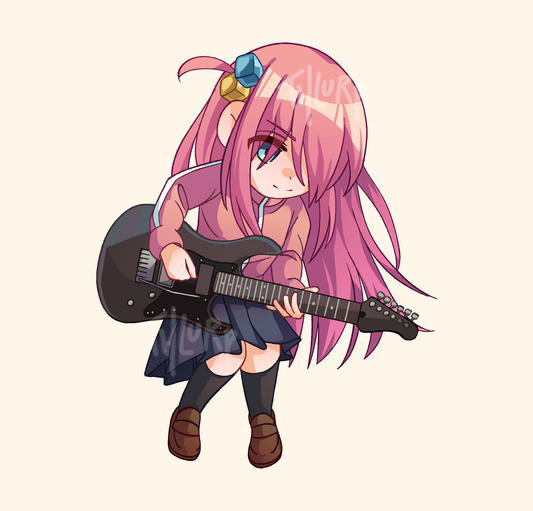 Bocchi Acrylic Charm by thlurp