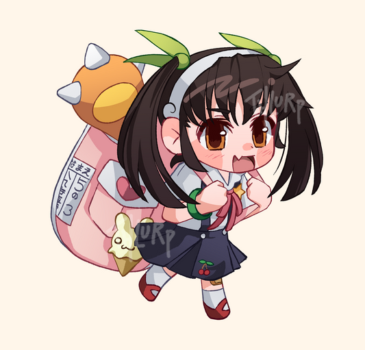 Hachikuji Acrylic Charm by thlurp