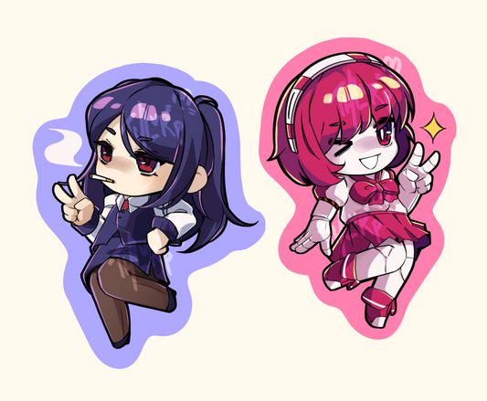 VA-11 Hall-A Acrylic Charms by thlurp