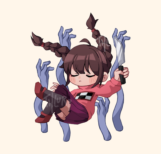 Madotsuki Acrylic Charm by thlurp