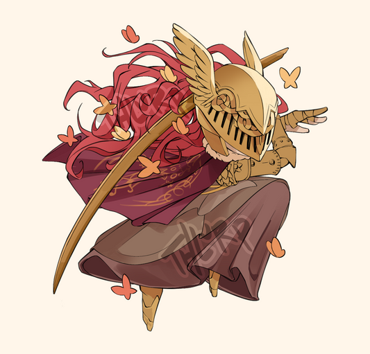 Malenia Acrylic Charm by thlurp