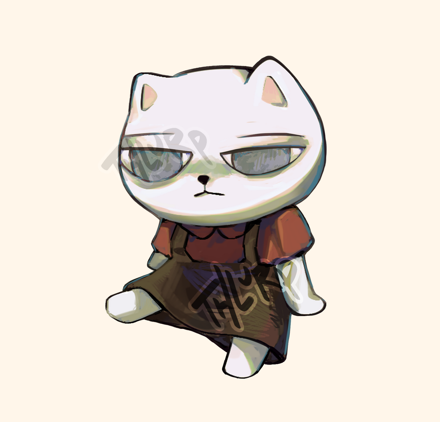 Nyako Nekojiru Acrylic Charm by thlurp