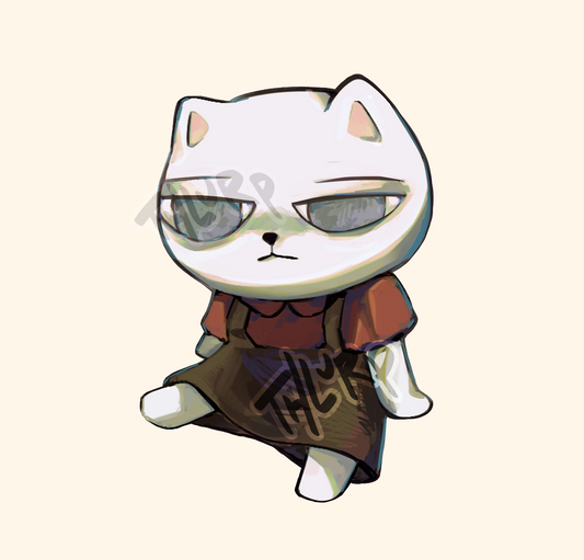 Nyako Nekojiru Acrylic Charm by thlurp