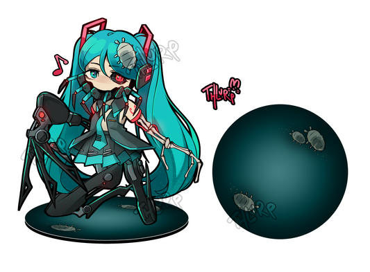 Calne Ca Acrylic Standee by thlurp